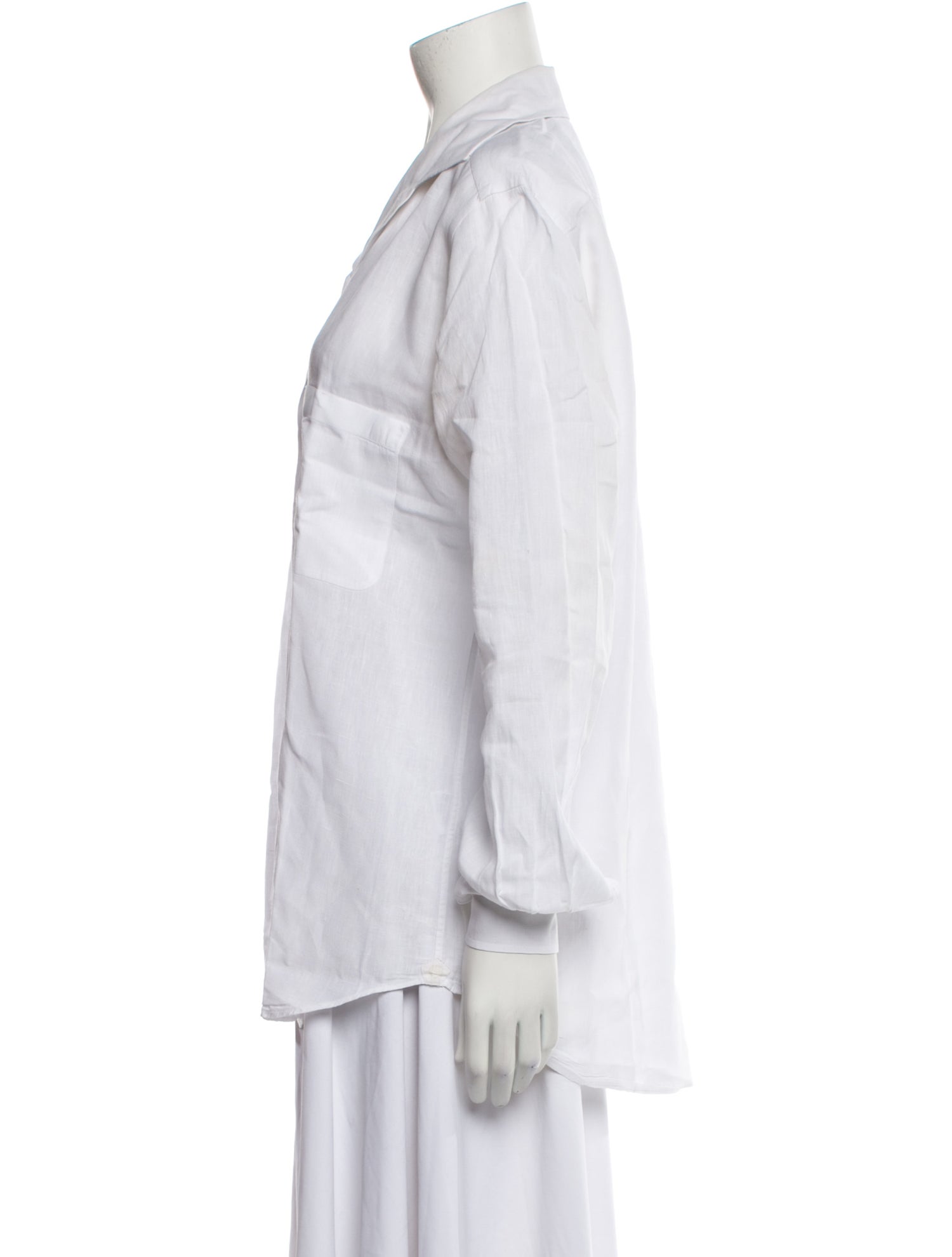 Loro Piana Linen Long Sleeve Dress Shirt